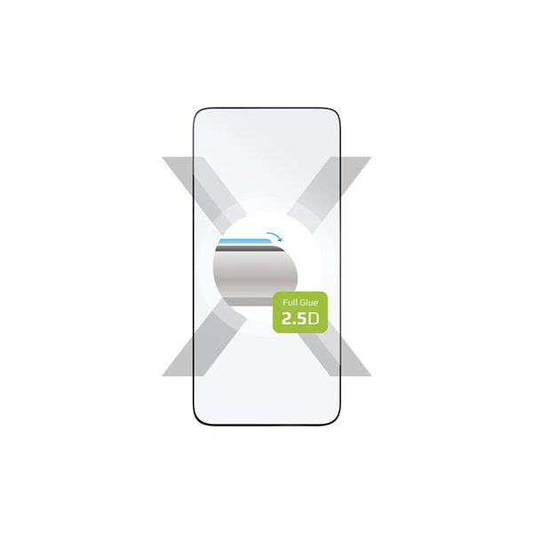 Fixed Screen Protector | Samsung | Galaxy S24+/S25+ | Tempered Glass | Black | Full Cover 2.5D