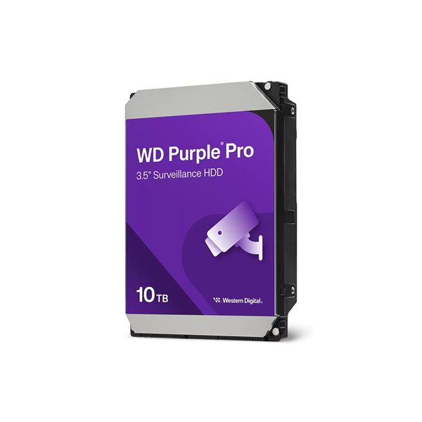Western Digital Smart Video Hard Drive | Purple Pro Surveillance | 7200 RPM | 10000 GB