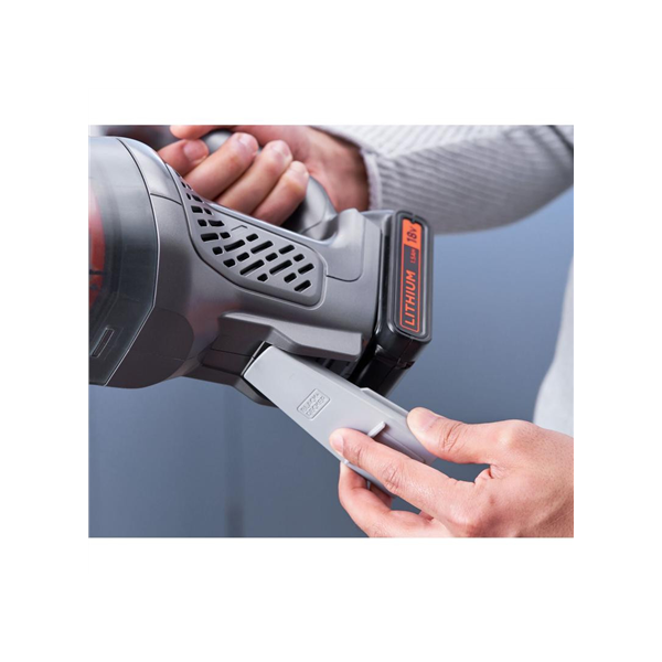 BLACK & DECKER | Vacuum Cleaner | BCHV001B-XJ | Cordless operating | Handstick | 18 V | Operating time (max) 12 min | Grey