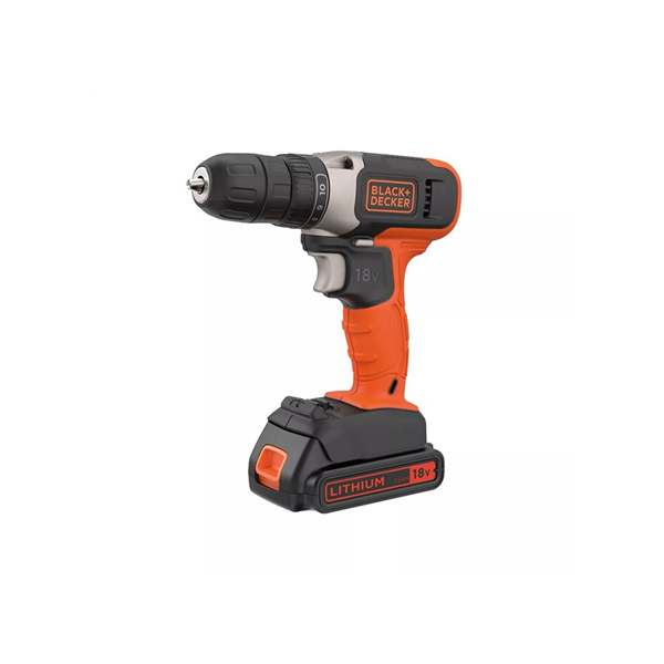 BLACK & DECKER | Cordless Drill Driver | BCD001C2-QW | 18 V | 2x1.5 Ah | Lithium