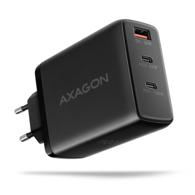 AXAGON GaN wallcharger, 3x...