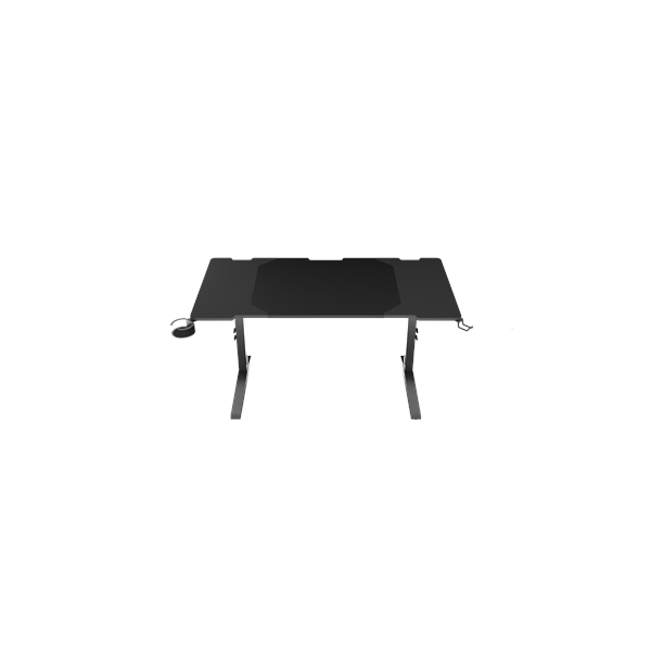 Genesis | Modular Gaming Desk | Holm 140 RGB | Anthracite Black