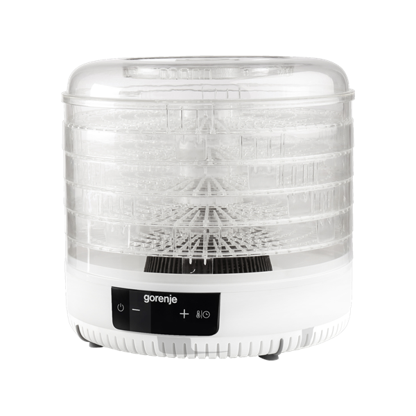 Gorenje | Food Dryer | FDK500GCW | Power 380 W | Number of trays 5 | Integrated timer | White