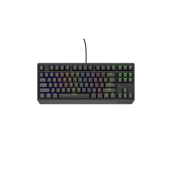 Genesis THOR 230 TKL | Mechanical Gaming Keyboard | Wired | US | Black | USB Type-A | Linear