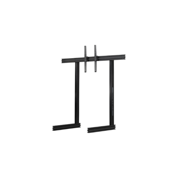 Next Level Racing Floor stand | ELITE Free Standing Single Monitor Stand | Vertical adjustment | 65 " | Black