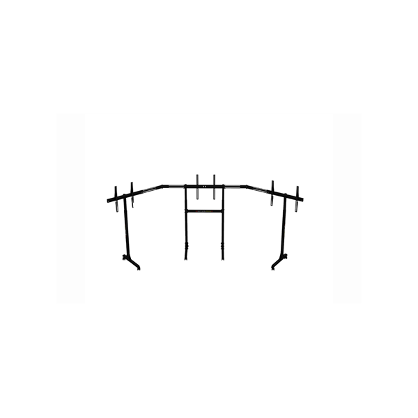 Next Level Racing | Floor stand | Free Standing Triple Monitor stand | 3 x 32- 65 " | Maximum weight (capacity) 70 kg | Black