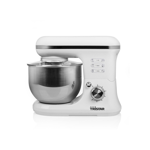 Tristar Kitchen Machine | MX-4817 | 1200 W | Number of speeds 6 | Bowl capacity 5 L | White