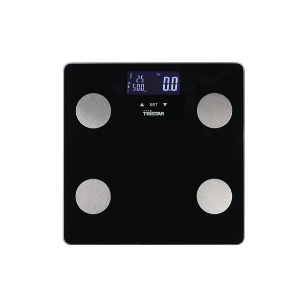 Tristar Personal Scale | WG-2442 | Maximum weight (capacity) 150 kg | Accuracy 100 g | Body Mass Index (BMI) measuring | Black
