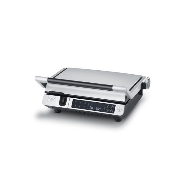 Caso Double Contact Grill with Thermocontrol | SteakMaster Pro | Contact grill | 2000 W | Stainless Steel/Black