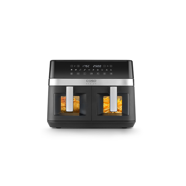 Caso Air Fryer | DuoChef | Power 2200 W | Capacity 14 L | Black