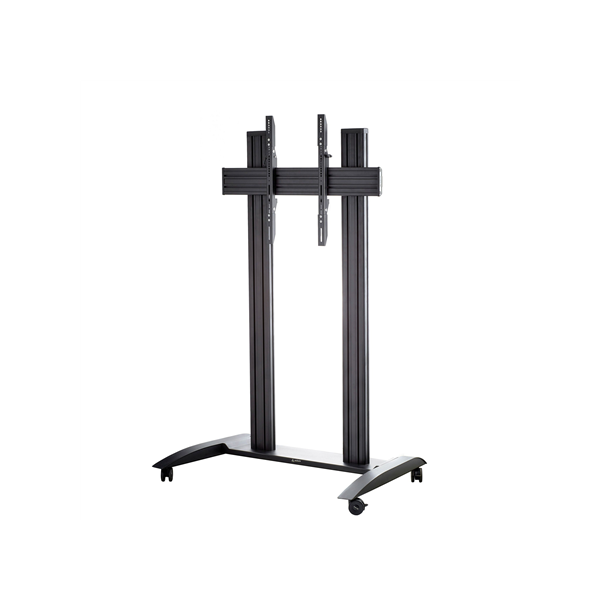 EDBAK Floor stand | TRV200 Videoconferencing Trolley | Tilt | 75-86 " | Maximum weight (capacity) 120 kg | Black