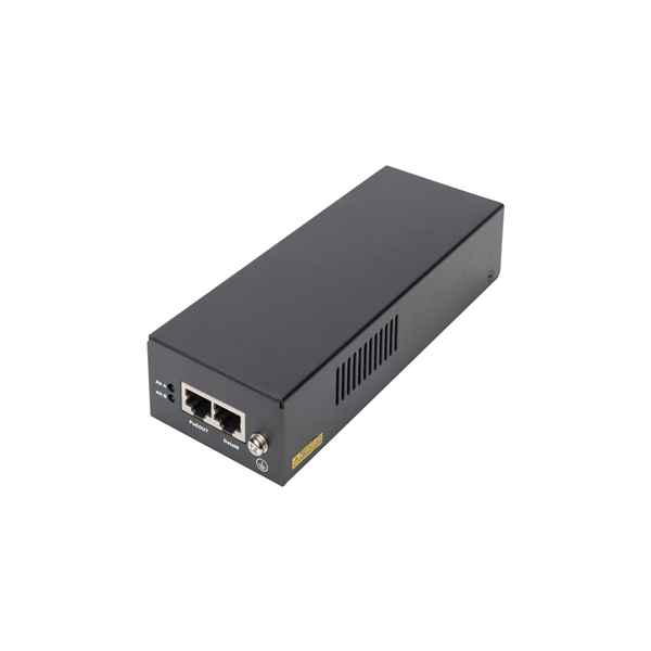 Digitus Gigabit Ethernet PoE++ Injector, 802.3bt, 85 W | DN-95109