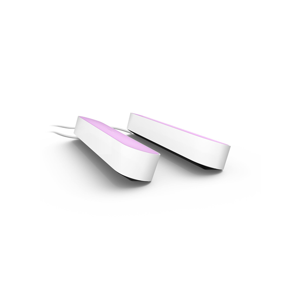 Philips Hue Play WCA Lightbar Base, Twin pack, White|42 W|2000-6500 Hue White Colour Ambiance
