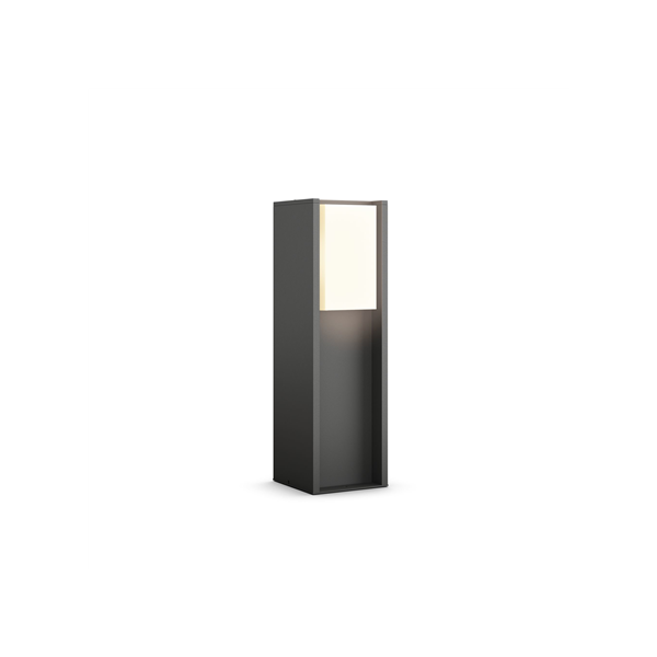 Philips Hue Turaco Outdoor Pedestal Lantern | E27 | 9 W | Warm white