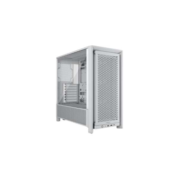 Corsair PC Case | Frame 4000D RS Modular | White | Mid-Tower | Power supply included No