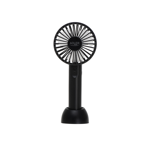 Adler Mini USB Fan | AD 7338 | Desk fan | Black | Diameter 7 cm | Number of speeds 3