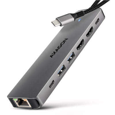 AXAGON USB-C 5Gbps DUAL 4K...