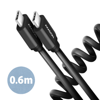 AXAGON Twister Cable, 0.6 m...