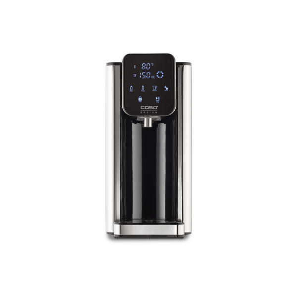 Caso Turbo Hot Water Dispenser | Hot 7 | Water Dispenser | 2200-2600 W | 2.7 L | Plastic/Stainless Steel | Black/Stainless Steel