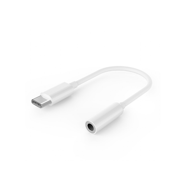 Cablexpert | USB type-C plug to stereo 3.5 mm audio adapter cable, White | A-CM-3.5F-01