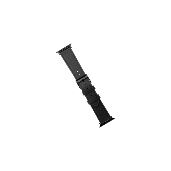 Fixed | Strap for Apple Watch 42/44/45/46/49mm | Black | Leather