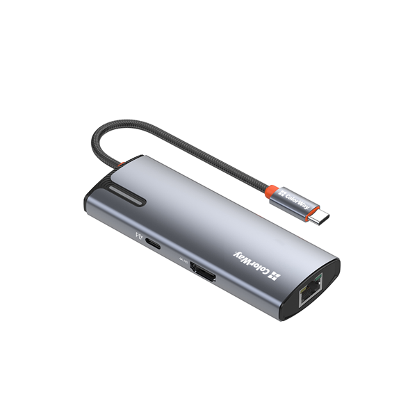 ColorWay 6-in-1 Docking Station | CW-HUB02 | 100 W