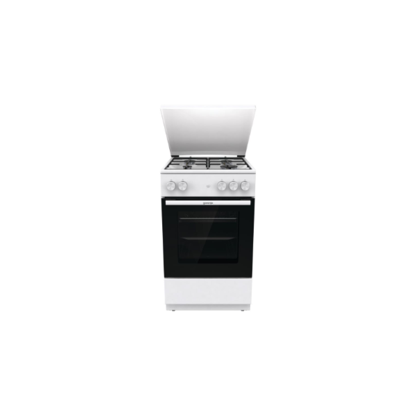 Gorenje Cooker | GG5A14WJ | Hob type Gas | Oven type Gas | White | Width 50 cm | Depth 59.4 cm | 70 L