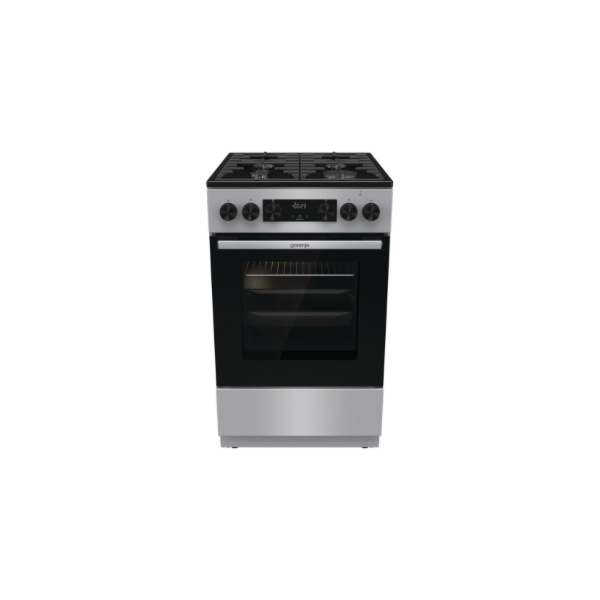 Gorenje Cooker | GK5C42SF | Hob type Gas | Oven type Electric | Grey | Width 50 cm | Depth 59.4 cm | 70 L