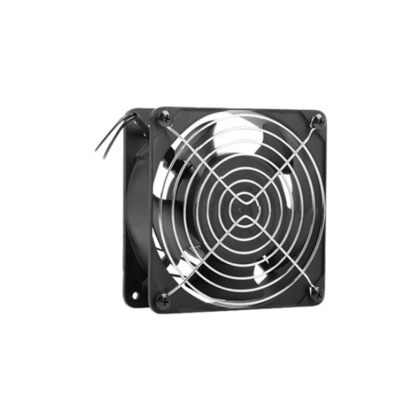 Lanberg Fan for 10"/19" rack wall-mount cabinet 230V, 120x120x38 mm | AK-1501-B | Black