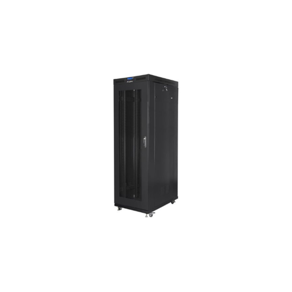 Lanberg | Rack cabinet 19" free-standing 27U/800x1200 (flat pack) with mesh door, LCD | FF01-8227-23BL | Black