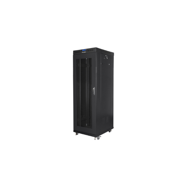 Lanberg | Rack cabinet 19" free-standing 37U/600x800 (flat pack) with mesh door, LCD | FF01-6837-23BL | Black