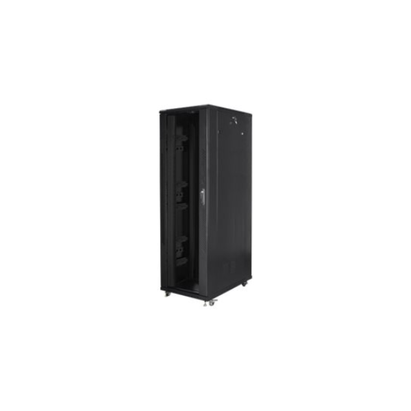 Lanberg | Rack cabinet 19" free-standing 42U/800x1200 (flat pack) | FF01-8242-12B | Black
