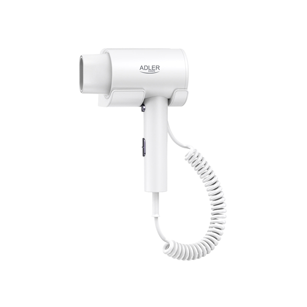 Adler Wall-Mount Hair Dryer | AD 2285 | 2000 W | Number of temperature settings 3 | White