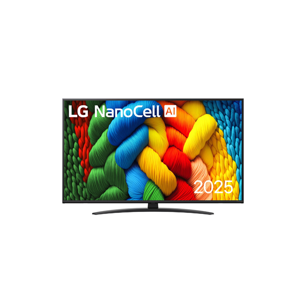 LG 50NANO81A3A | 50 | Smart TV | webOS 25 | UHD | Black