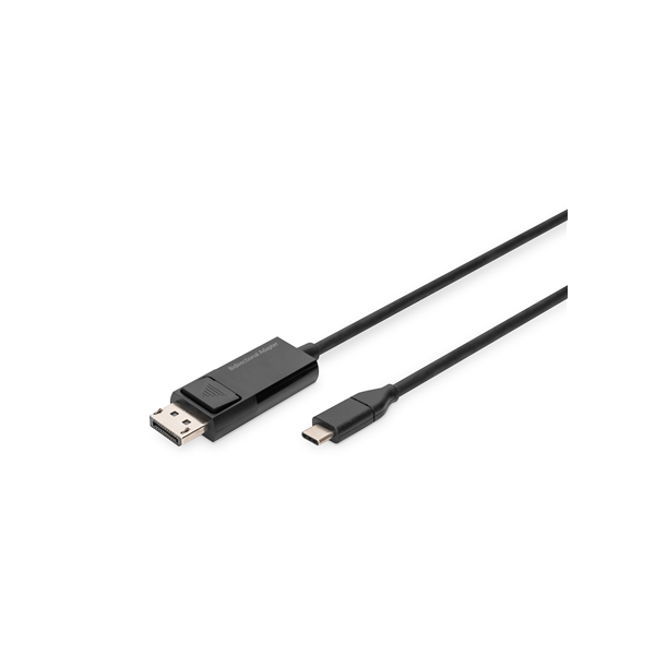Digitus | Bi-Directional Adapter Cable 2 m | AK-300334-020-S | USB Type C to DisplayPort