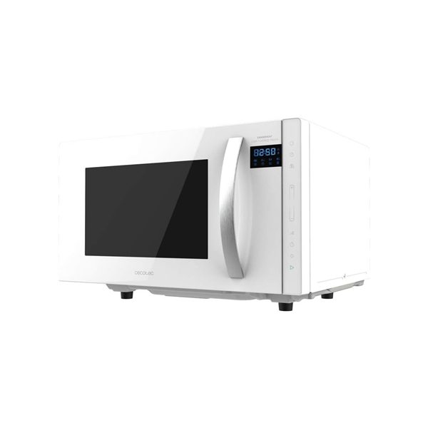 Cecotec Microwave Oven | GrandHeat 2300 Flatbed Touch White | Free standing | 23 L | 800 W | White