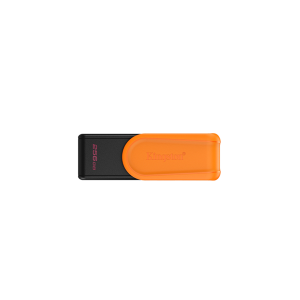 Kingston USB Flash Drive | DataTraveler Exodia S | 256 GB | USB 3.2 Gen 1 | Black/Orange