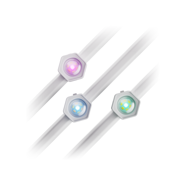 Nanoleaf Smart Multicolor Permanent Outdoor Lights Expansion Pack, 5m