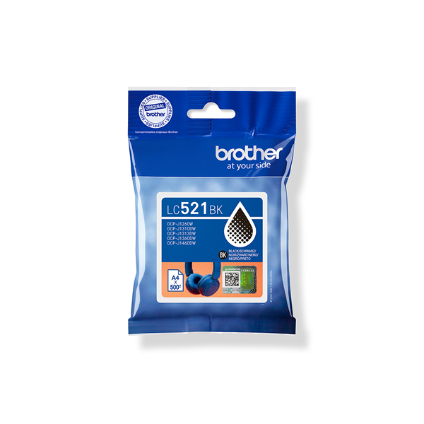 Brother LC521BK | Ink Cartridges | Black