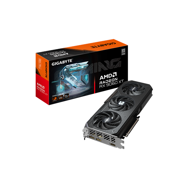 Gigabyte Radeon RX 9060 XT GAMING OC 16G | AMD | 16 GB | Radeon RX 9060 XT | GDDR6 | HDMI ports quantity 1 | PCI-E 5.0