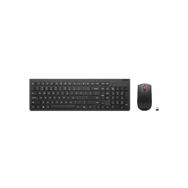 Lenovo Essential | Keyboard and Mouse Combo | Wireless | Russian/Cyrillic | Black | 2.4 GHz