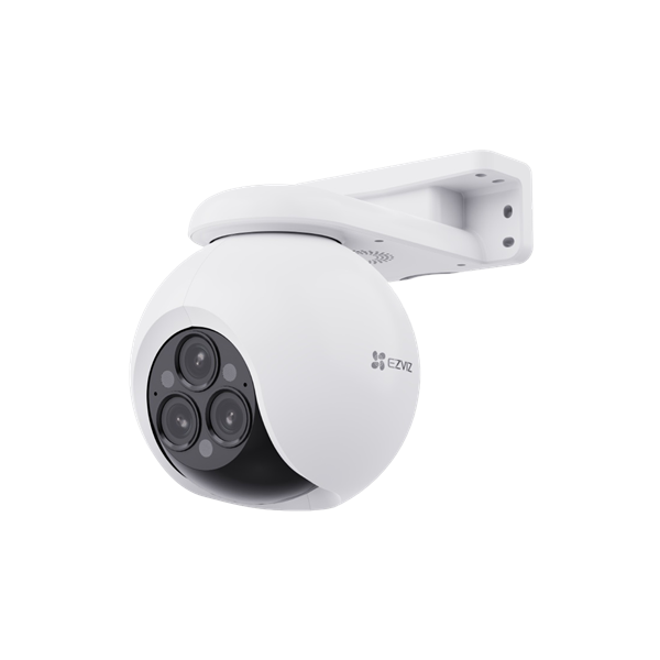 EZVIZ | Smart Home Wi-Fi Camera | CS-H80f | 4 MP+4 MP+4 MP | 2.8-12mm/F1.6 | IP67 | H.265/H.264 | Micro SD, Max. 512 GB