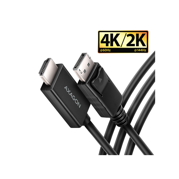 AXAGON Active cable RVD-HI20C2 | DisplayPort to HDMI | 1.8 m