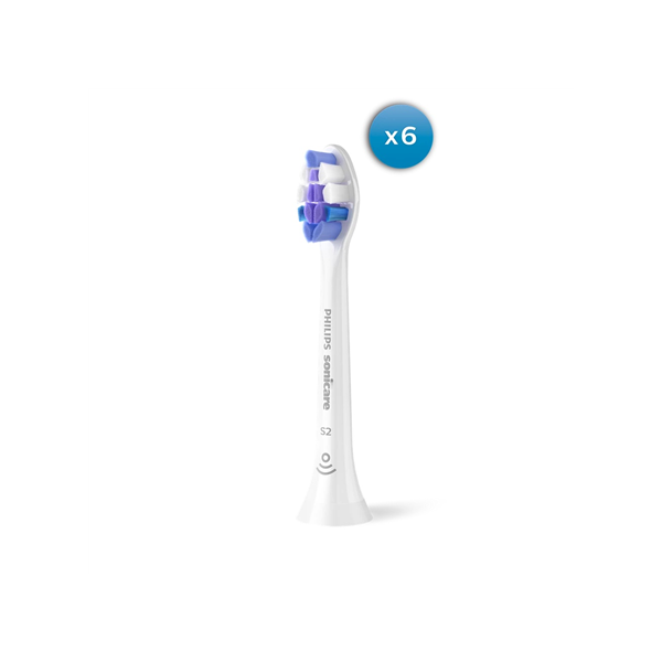 Philips | Replacement brush heads | HX6056/87 Sonicare Sensitive | Heads | For adults | Number of brush heads included 6 | White