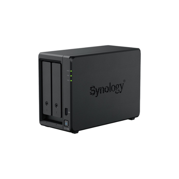 Synology DiskStation | DS725+ | AMD Ryzen | R1600 | 4 GB | DDR4 | Black
