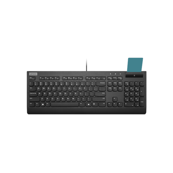 Lenovo Smartcard II | Keyboard | Wired | Estonian | Black | USB-A | Plunger type switch