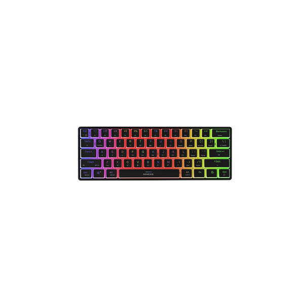 Genesis | THOR 660 G2 | Gaming keyboard | Wireless/Wired | US | Black | 2.4 GHz, Bluetooth, USB | Tactile