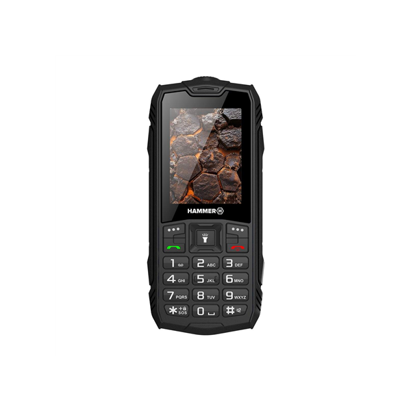 HAMMER ROCK LTE (Black) Dual SIM 2.4" IPS 240x320/128MB/48MB RAM/microSD/LTE | Hammer