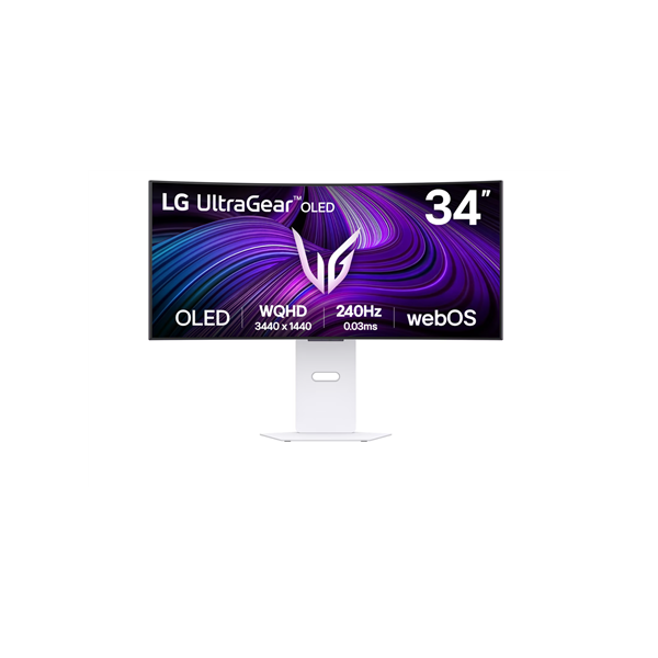 LG 34GX90SA-W | 34 " | OLED | 21:9 | 240 Hz | 1 ms | 3440 x 1440 pixels | 250 cd/m² | HDMI ports quantity 2 | White