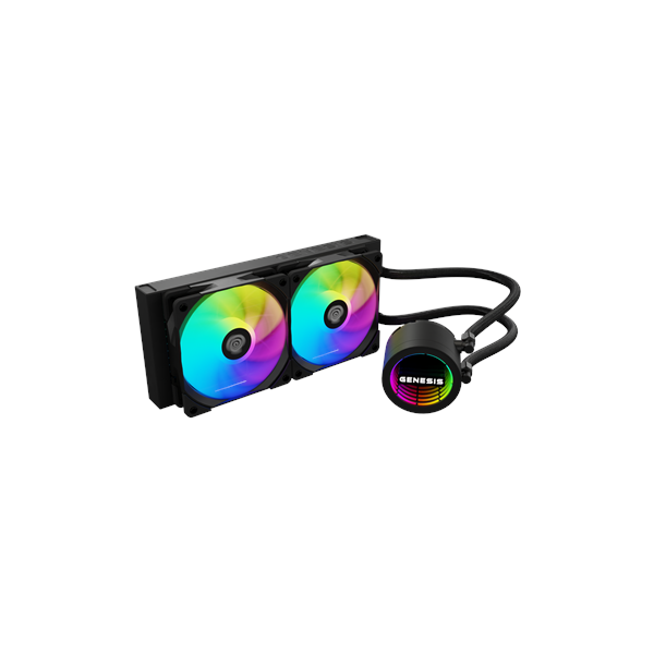 Genesis AIO Liquid Cooler | Hydria 240 ARGB | Intel, AMD